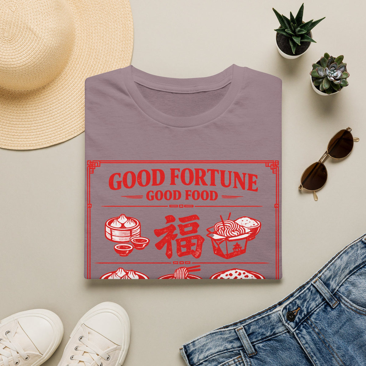 Summer Tee — Good Fortune Good Food 福
