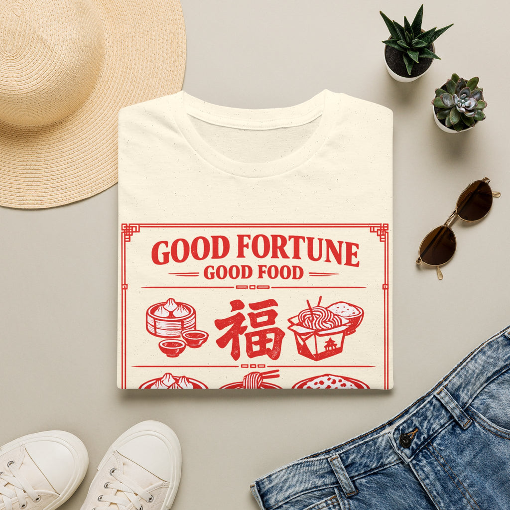 Summer Tee - Good Fortune Good Food 福