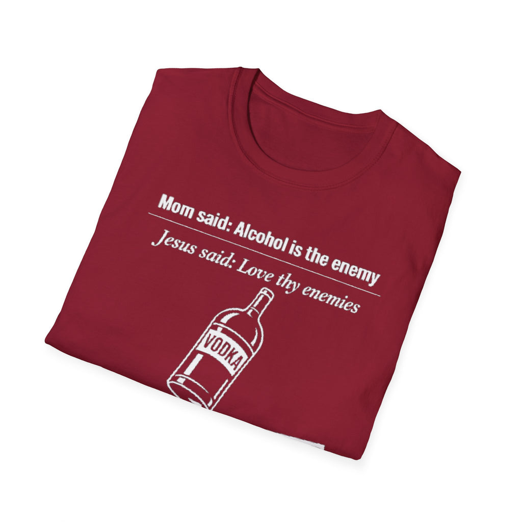 Summer Tee — Alcohol is the Enemy, Love thy Enemy