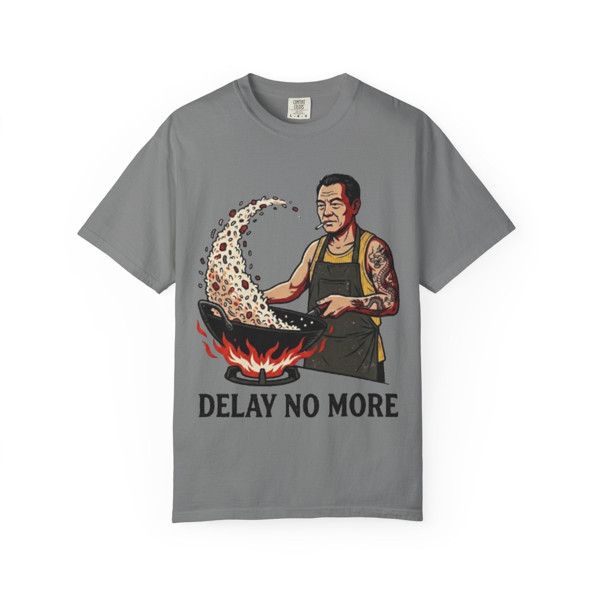 Graphic Tee - Delay No More 不再拖延
