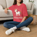 Summer Tee — Sunshine Rainbow Little White Horse