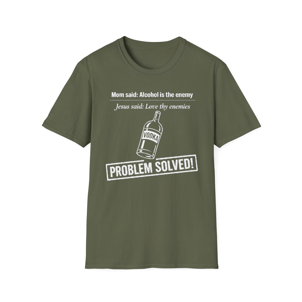 Summer Tee — Alcohol is the Enemy, Love thy Enemy