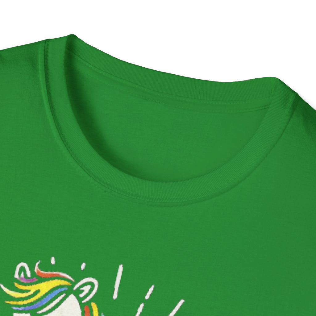 Summer Tee — Sunshine Rainbow Little White Horse