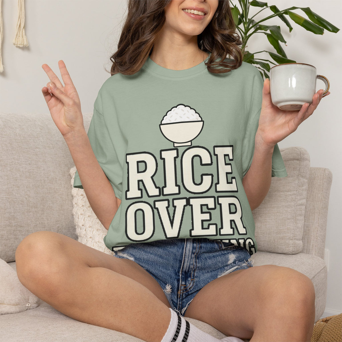Graphic Tee — Rice Over Everything