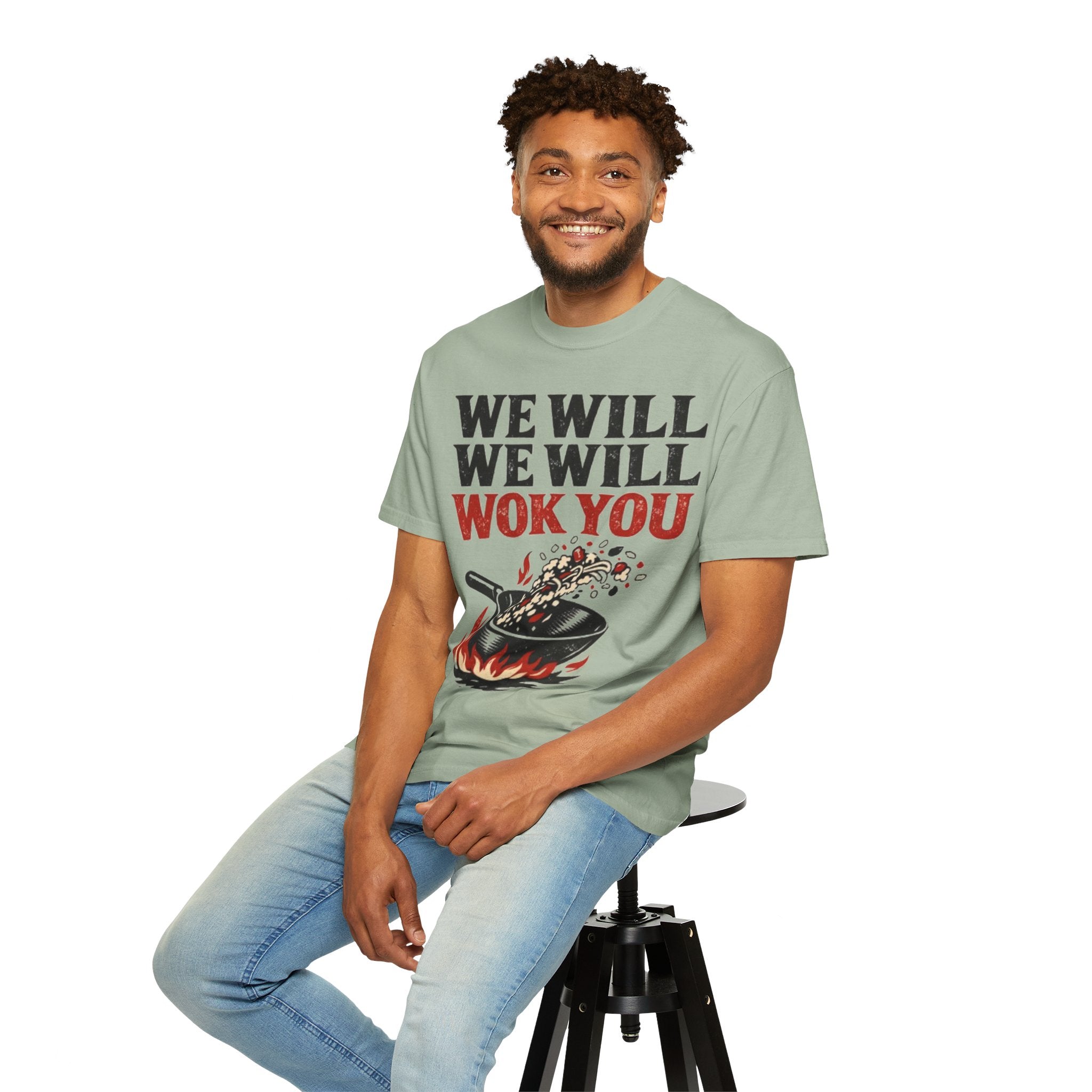 Graphic Tee — We Will We Will Wok You