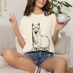 Graphic Tee — Alpaca 草泥马