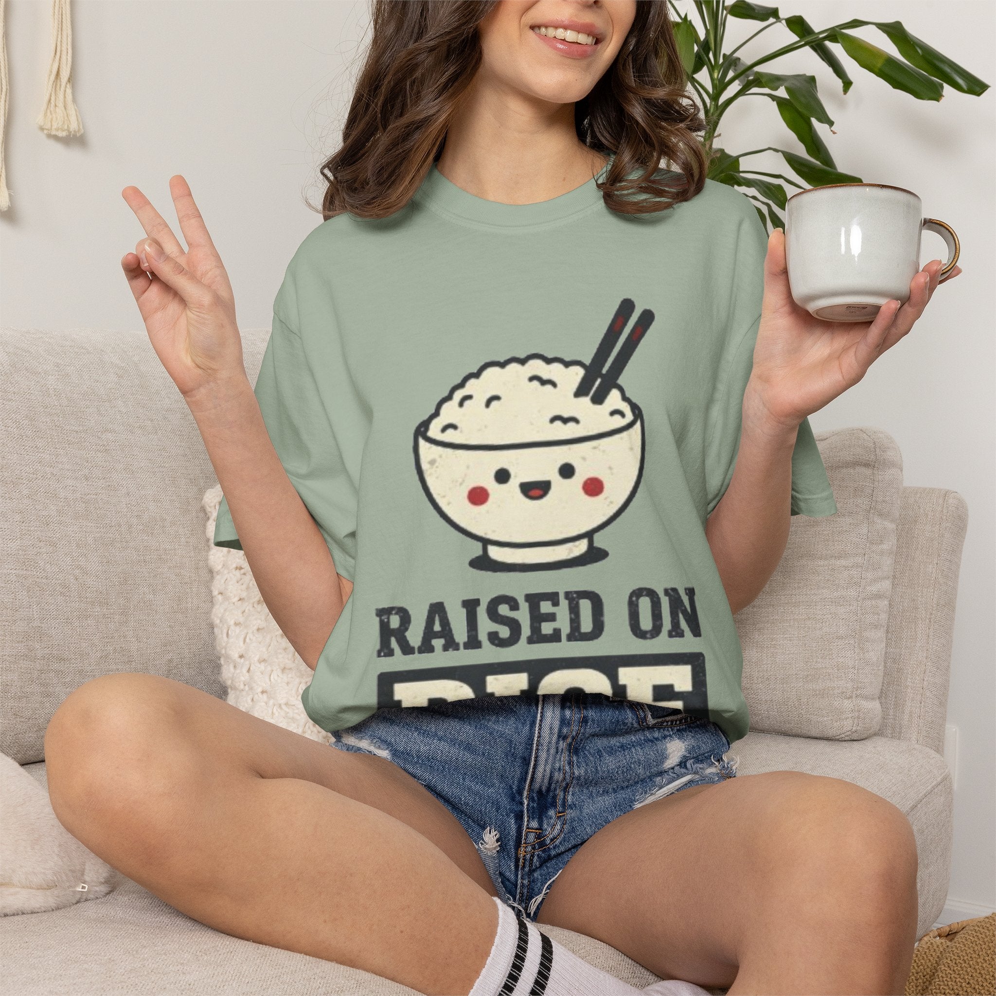 Graphic Tee — Raised on Rice
