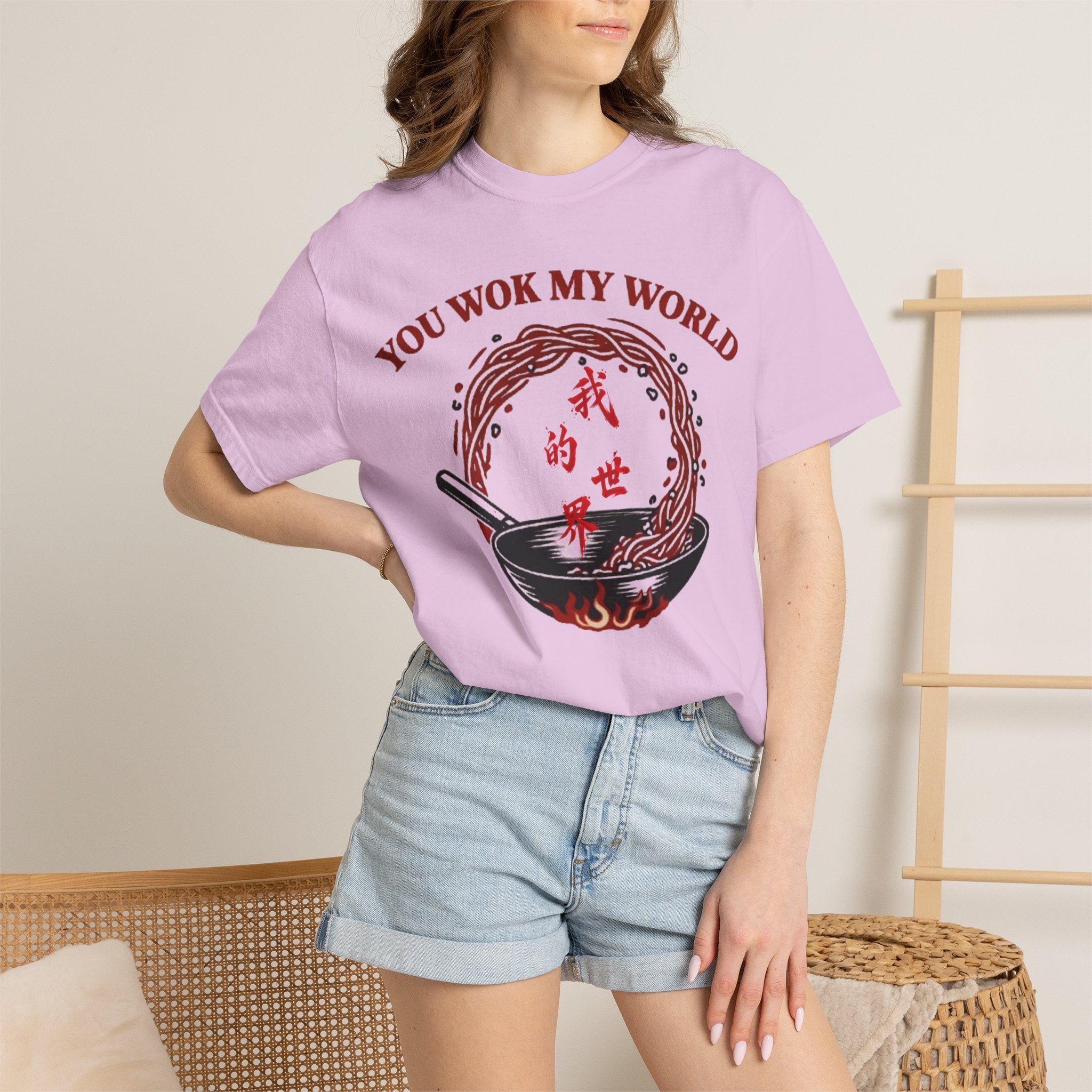 Graphic Tee — You Wok My World