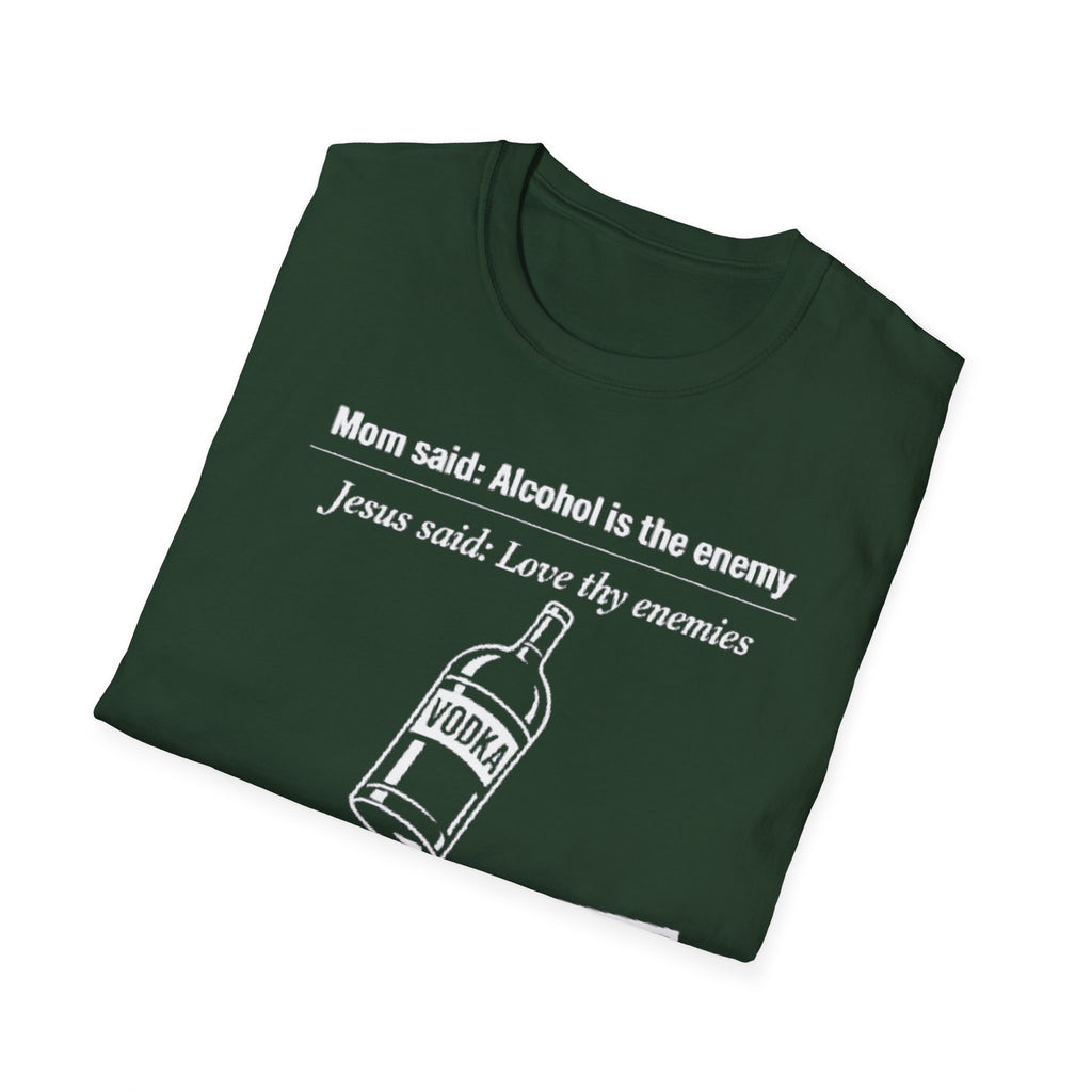 Summer Tee — Alcohol is the Enemy, Love thy Enemy