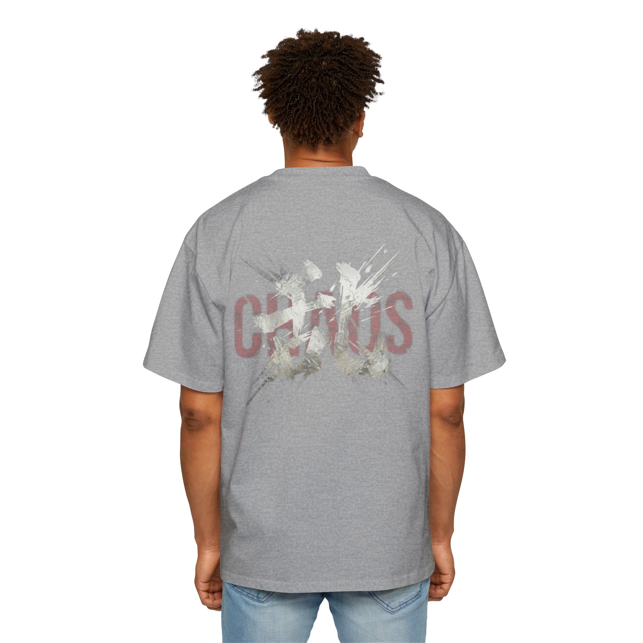 Premium Collection Oversized Graphic Tee — Chaos 乱