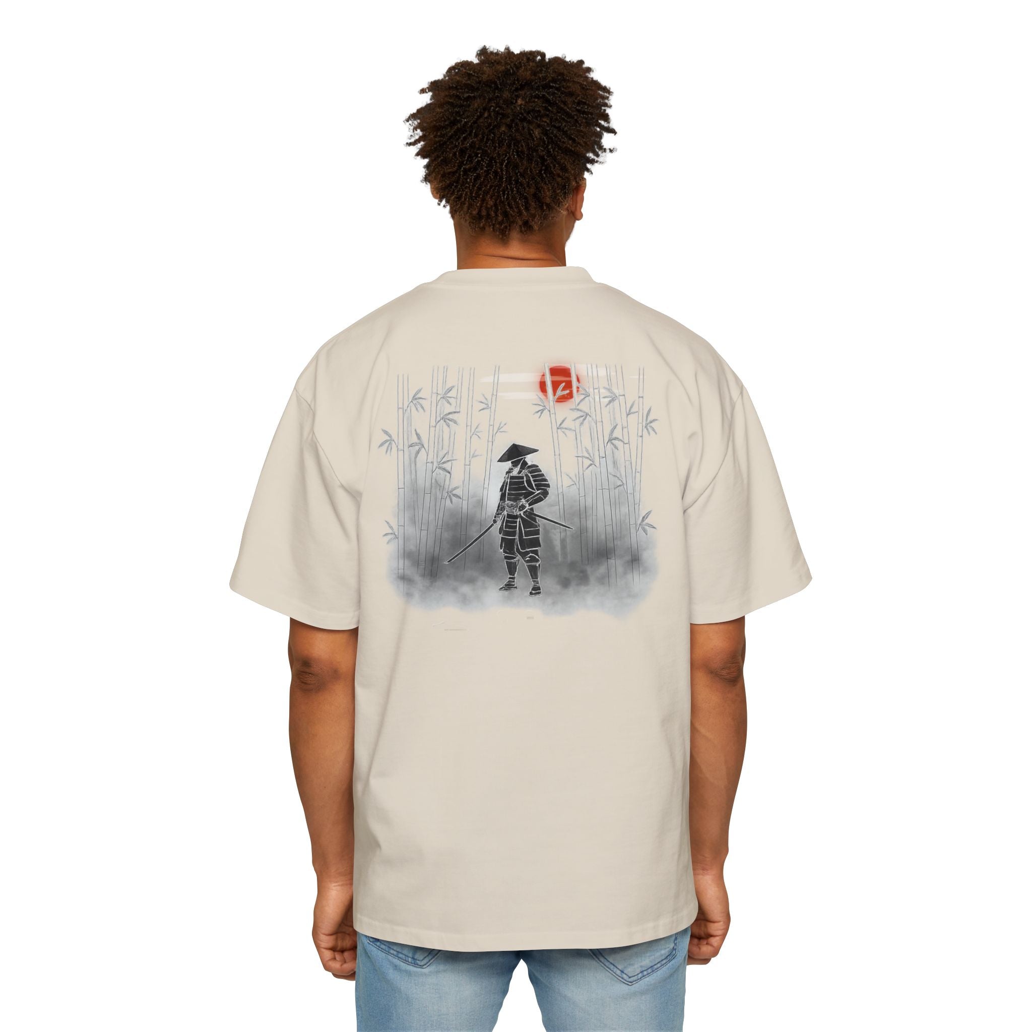 Premium Collection Oversized Graphic Tee — Forest Bathing 森林浴
