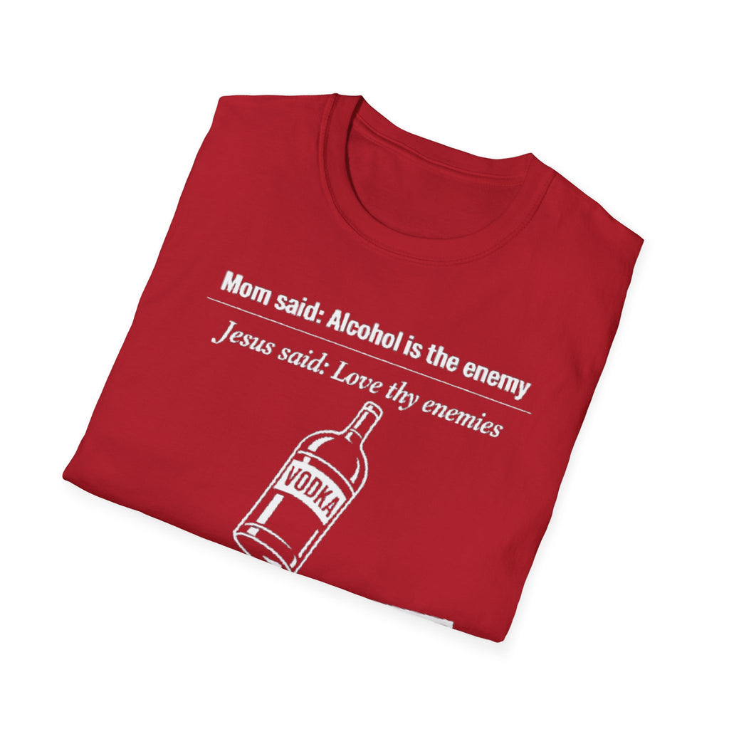 Summer Tee — Alcohol is the Enemy, Love thy Enemy