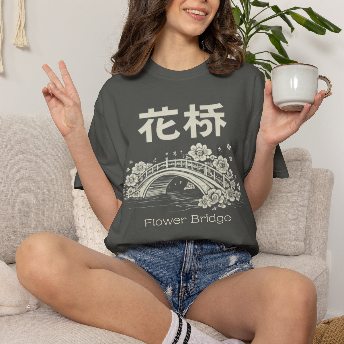 Graphic Tee — Flower Bridge '花桥' (Fa Kiu)