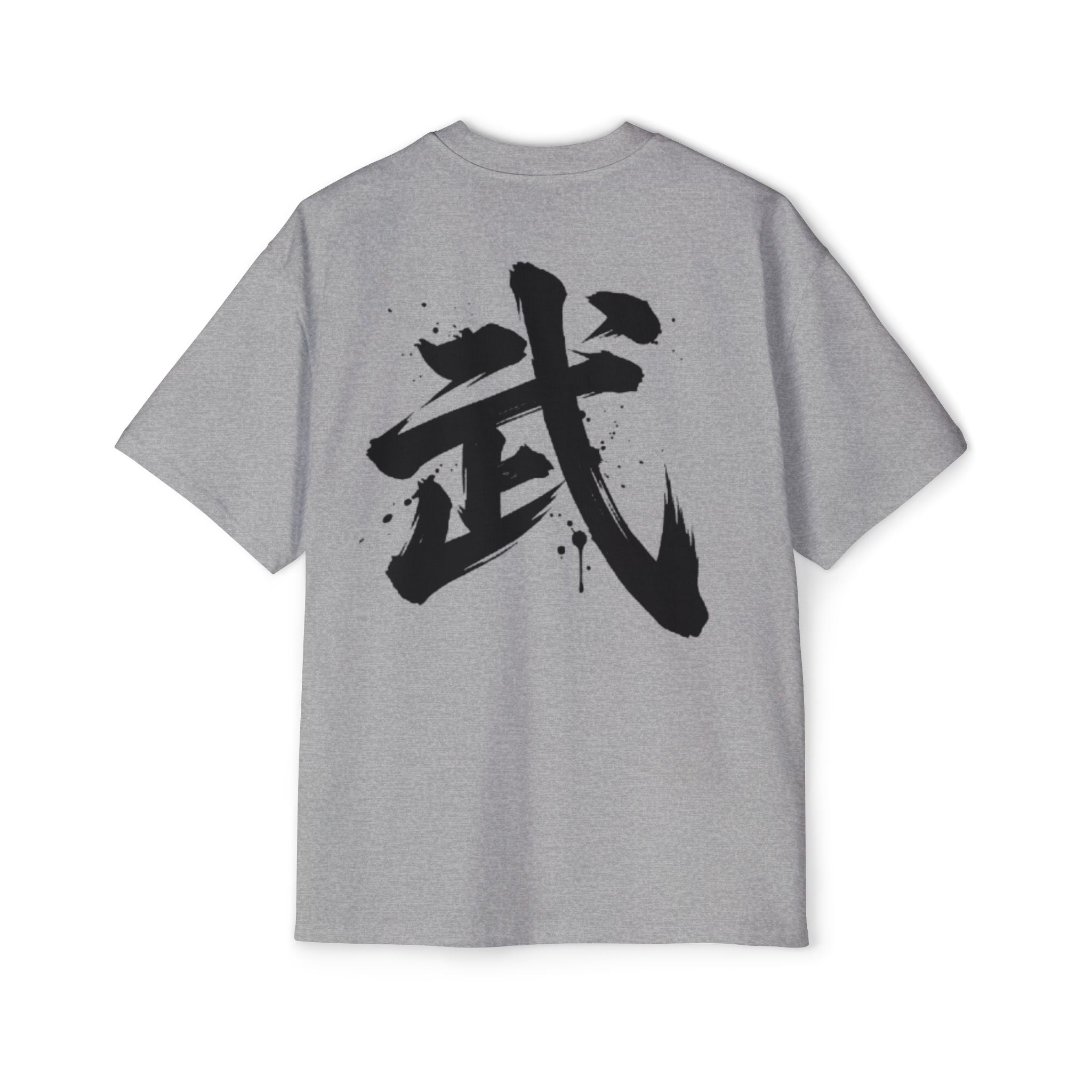 Premium Collection Oversized Graphic Tee — Warrior 武