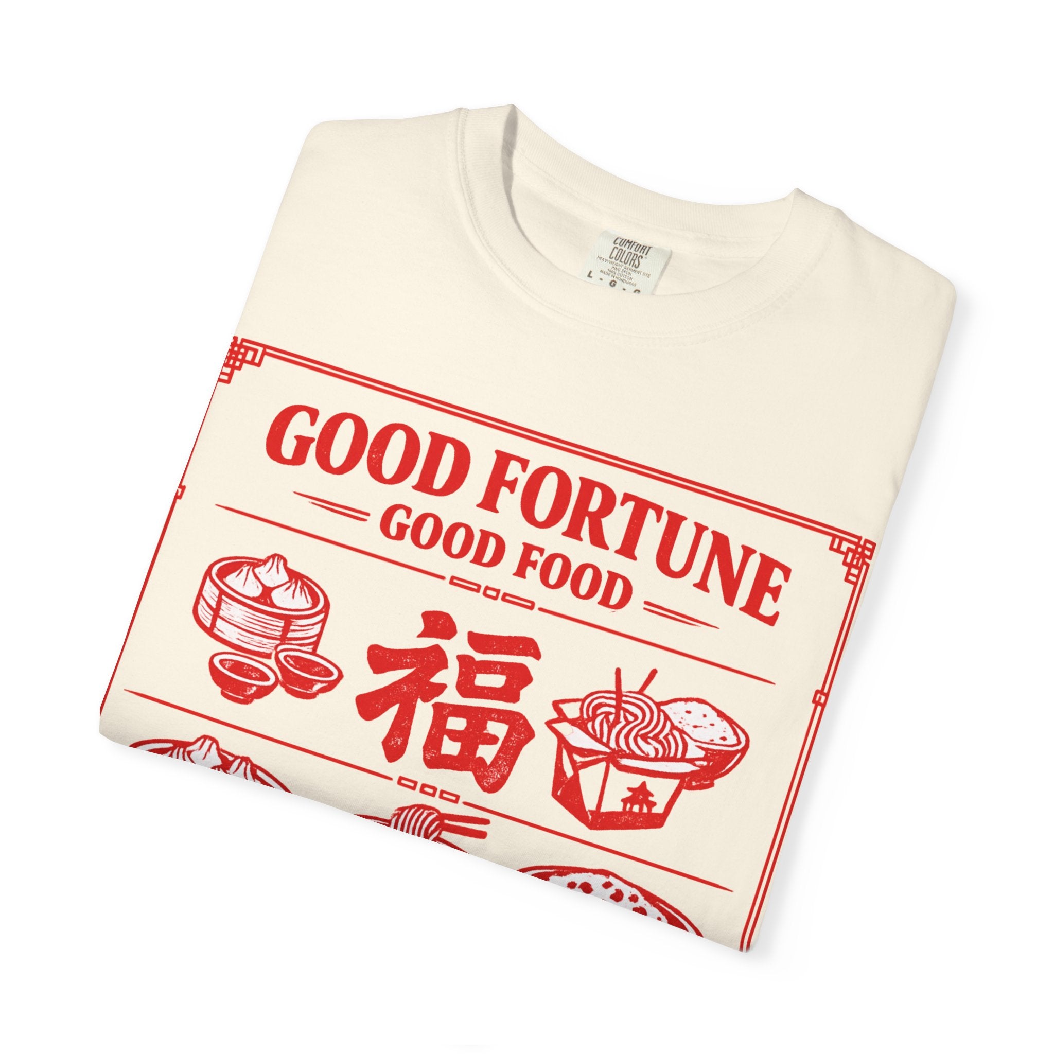Summer Tee - Good Fortune Good Food 福