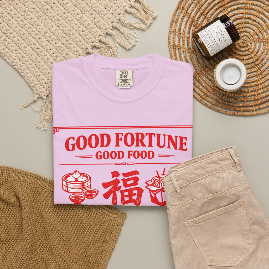 Graphic Tee — Good Fortune Good Food 福