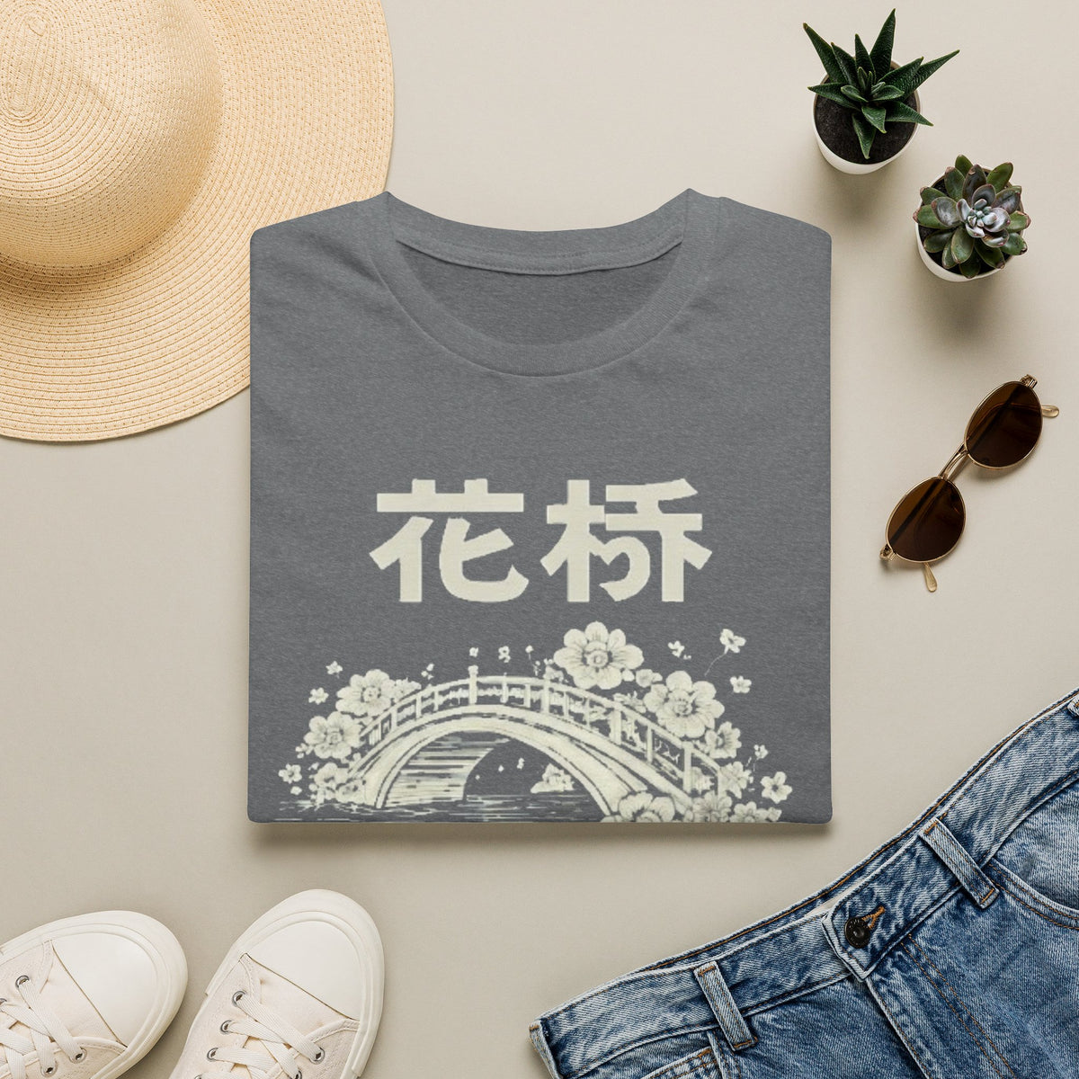 Summer Tee — Flower Bridge '花桥' (Fa Kiu)