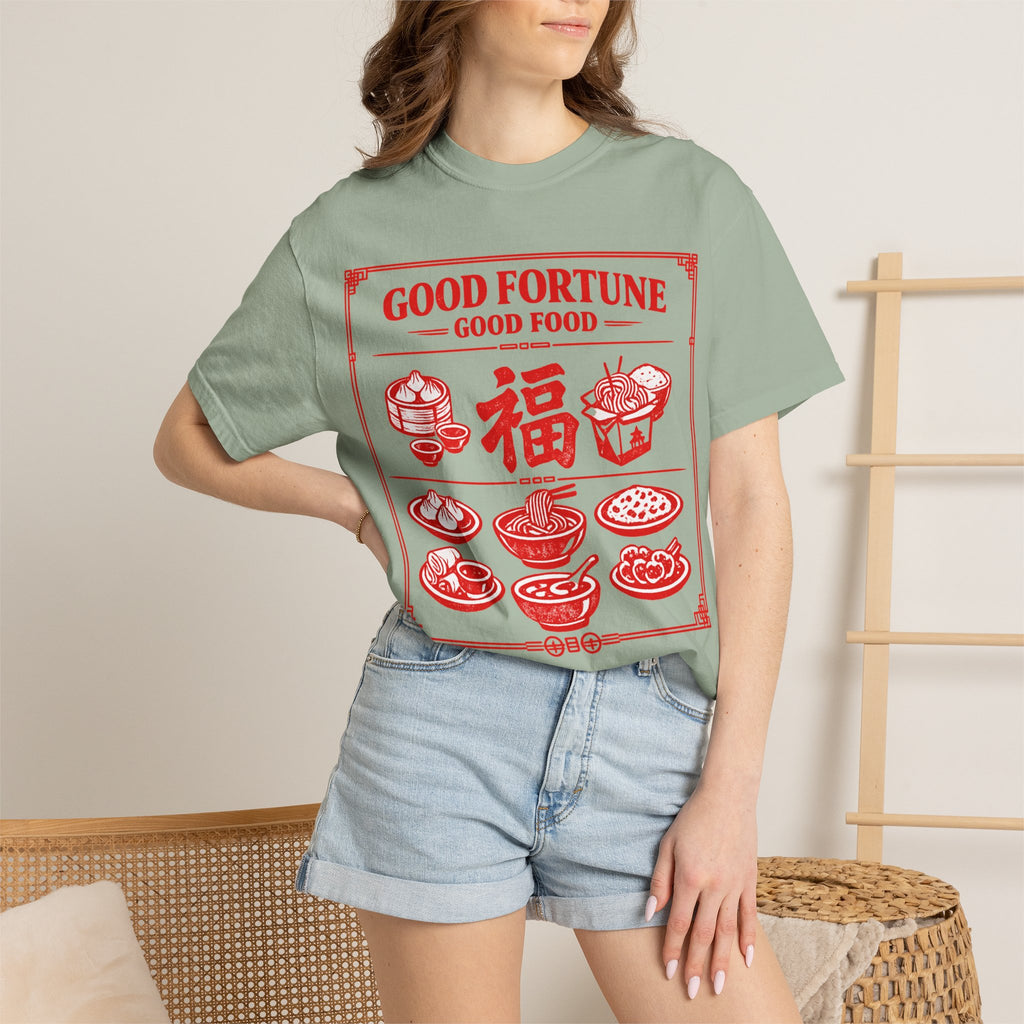 Summer Tee - Good Fortune Good Food 福