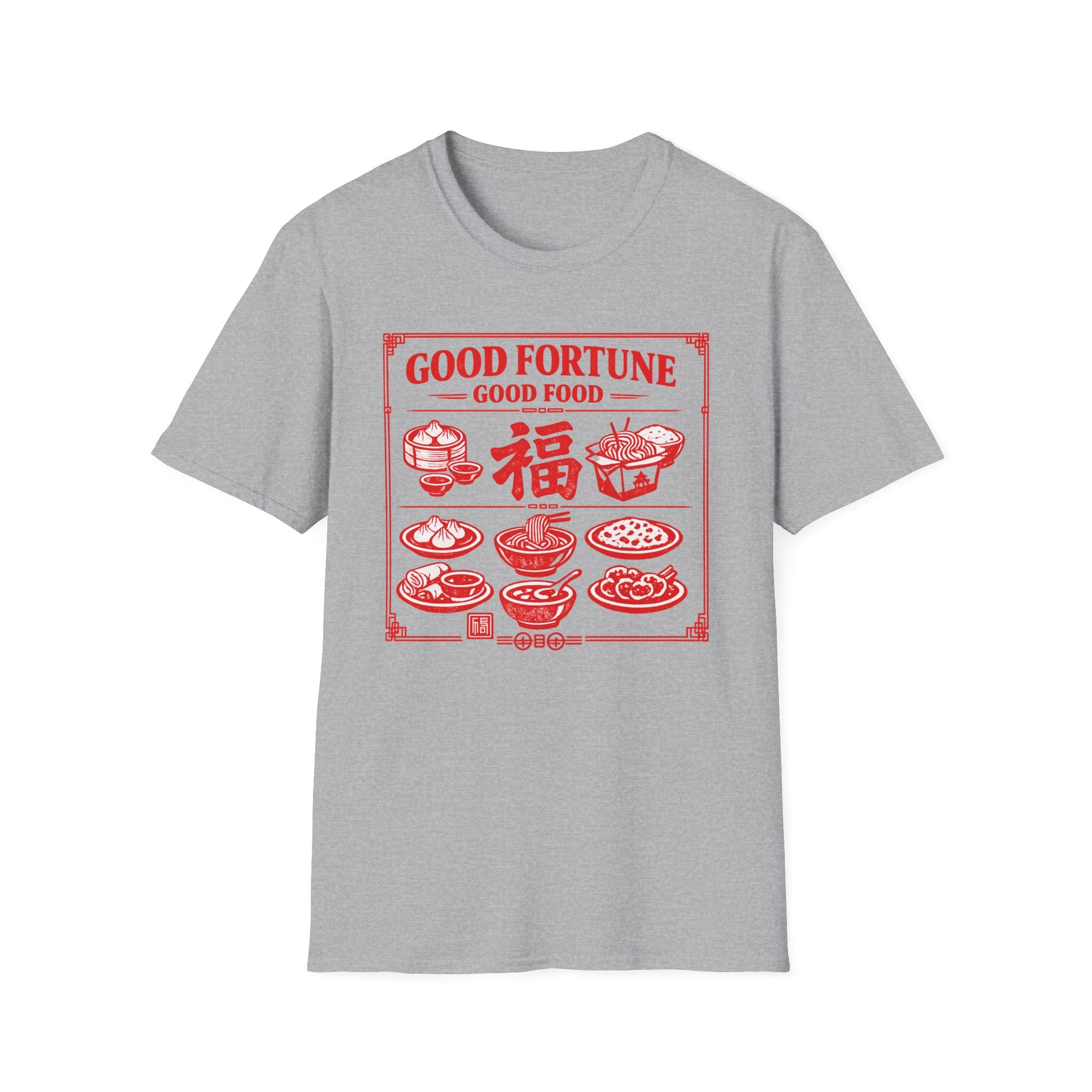 Good Fortune Good Food 福 T Shirt