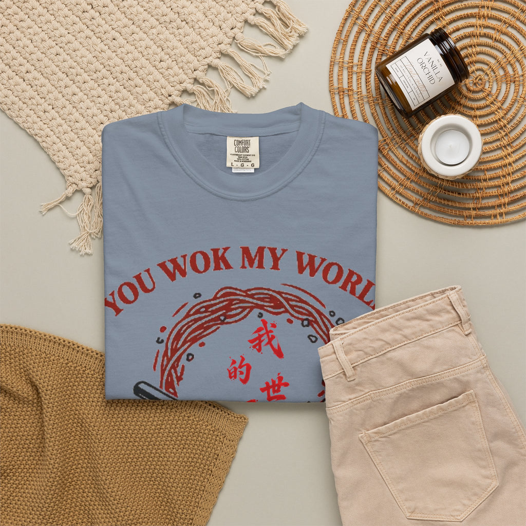 Graphic Tee — You Wok My World