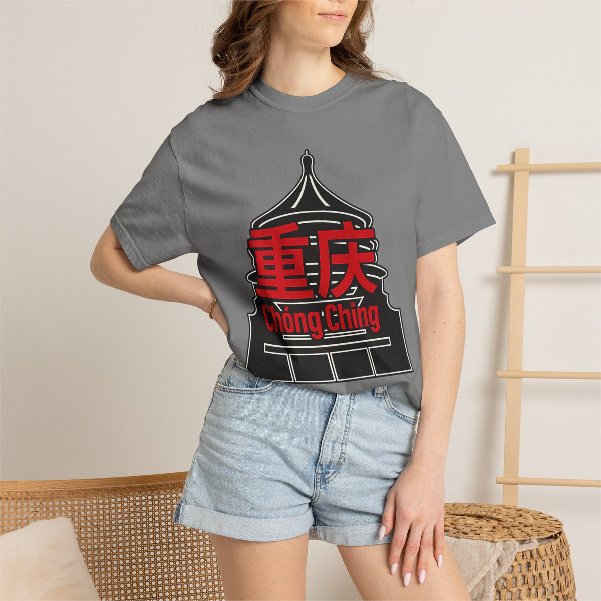 Graphic Tee — Chong Ching 重庆