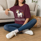 Summer Tee — Sunshine Rainbow Little White Horse
