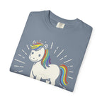 Graphic Tee — Sunshine Rainbow Little White Horse