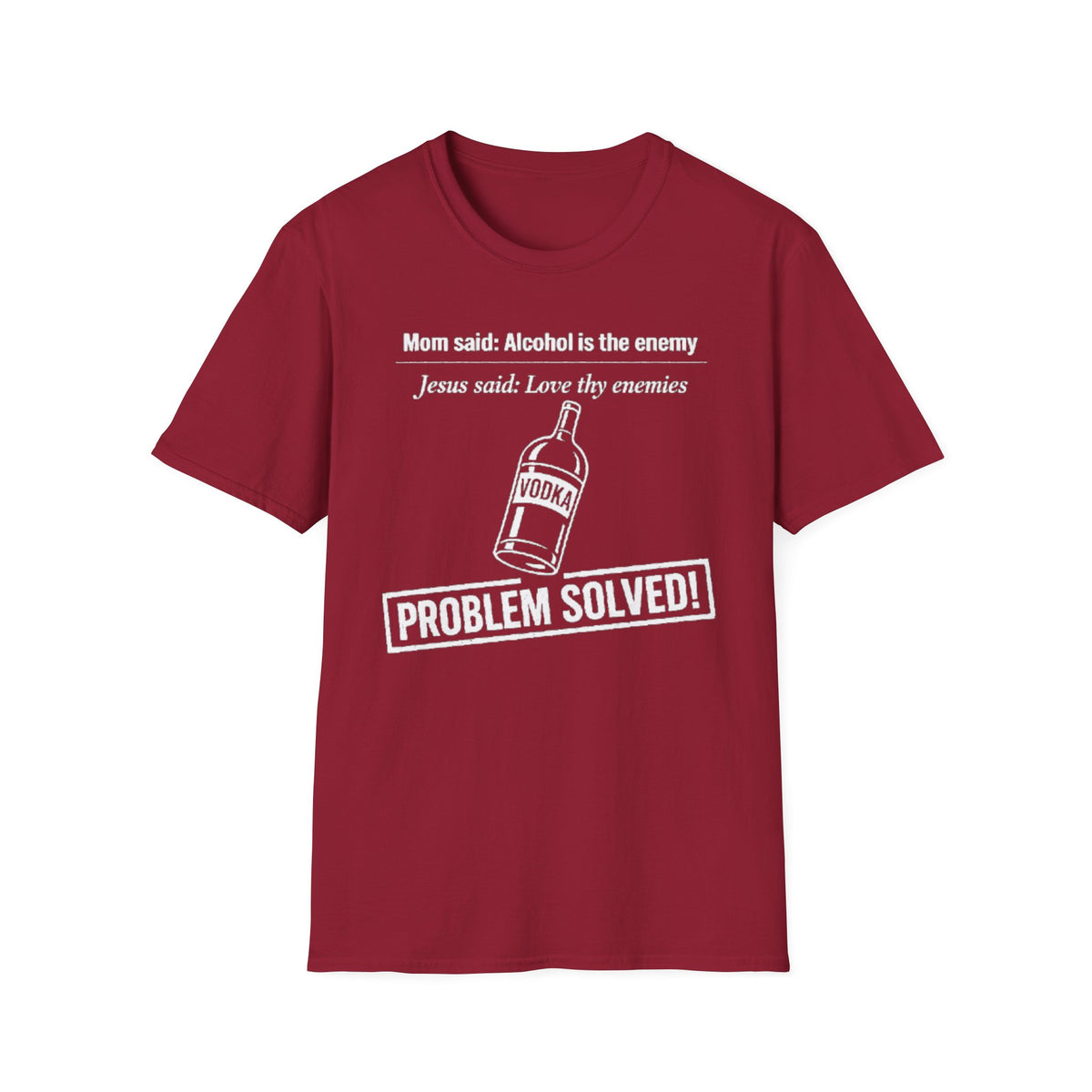 Summer Tee — Alcohol is the Enemy, Love thy Enemy