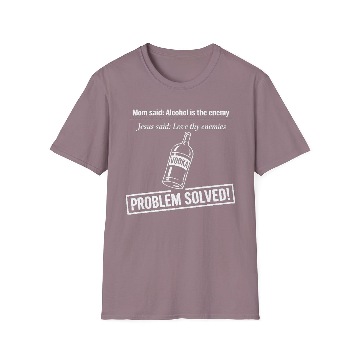 Summer Tee — Alcohol is the Enemy, Love thy Enemy