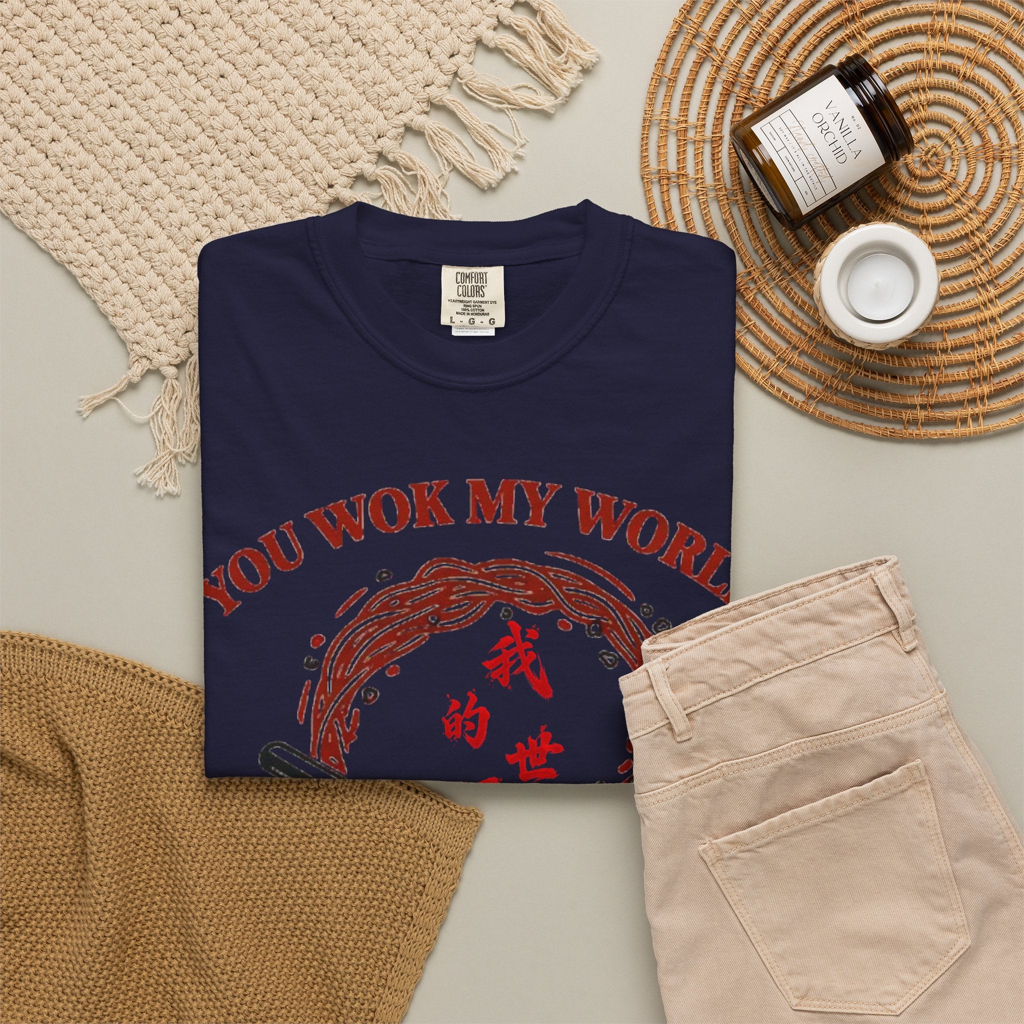 Graphic Tee — You Wok My World
