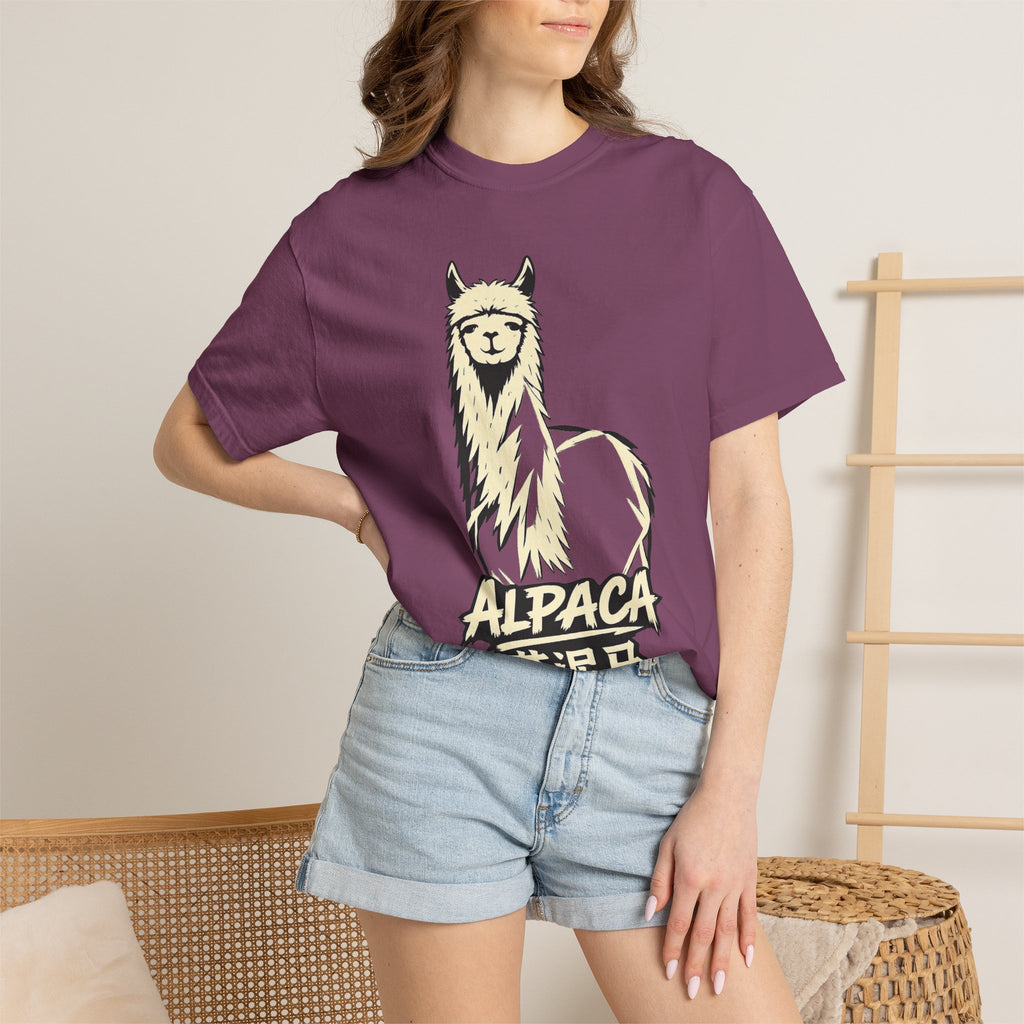 Graphic Tee — Alpaca 草泥马