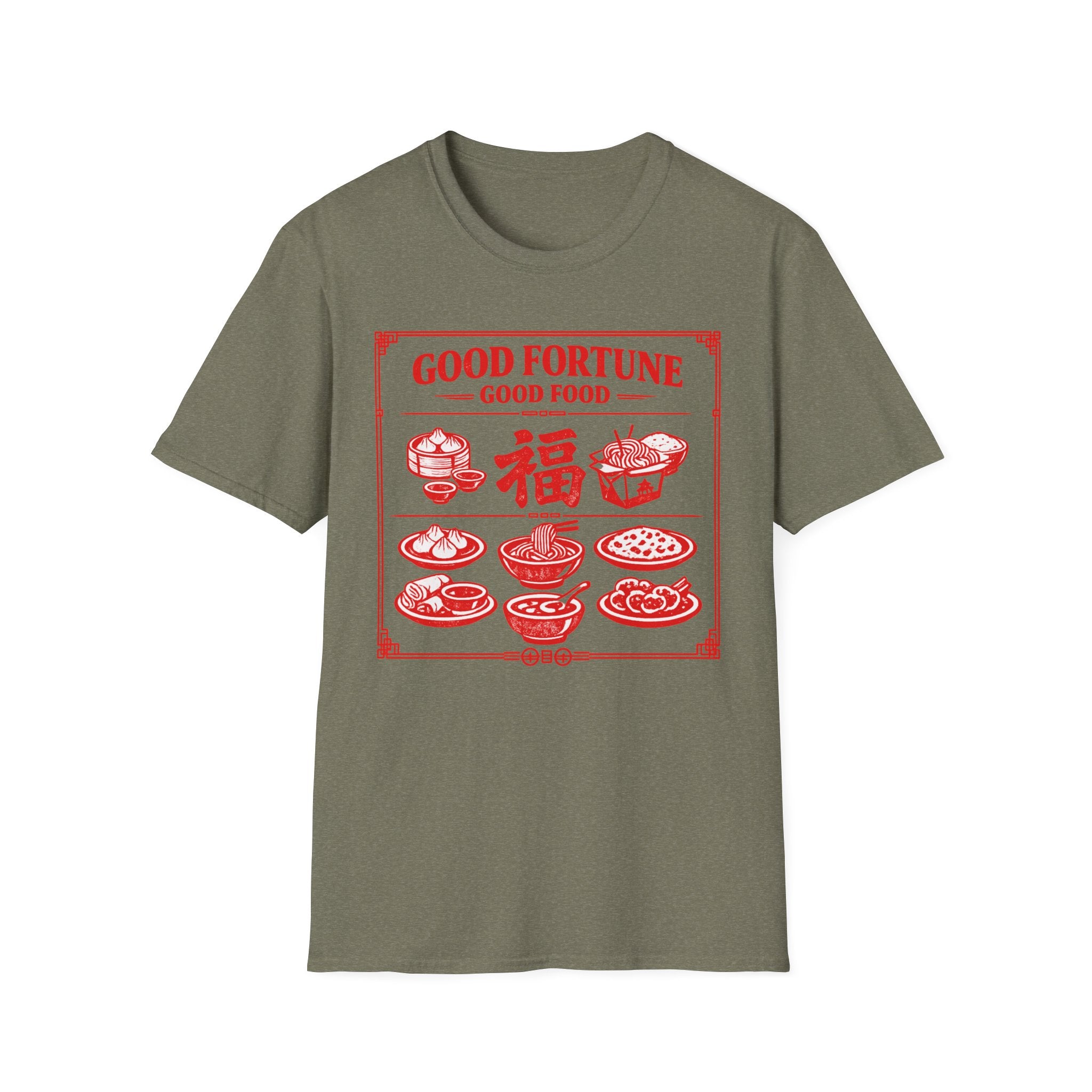 Summer Tee - Good Fortune Good Food 福