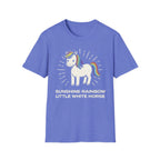 Summer Tee — Sunshine Rainbow Little White Horse