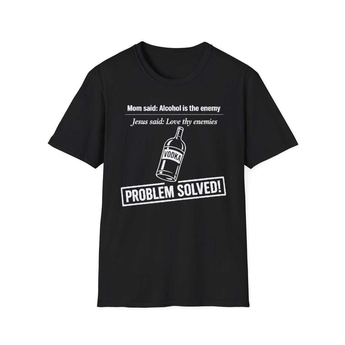 Summer Tee — Alcohol is the Enemy, Love thy Enemy