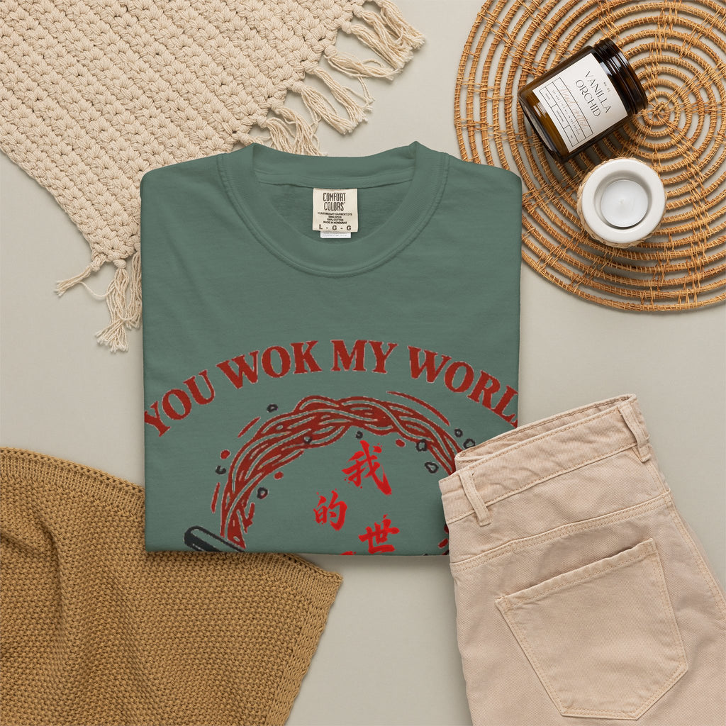 Graphic Tee — You Wok My World