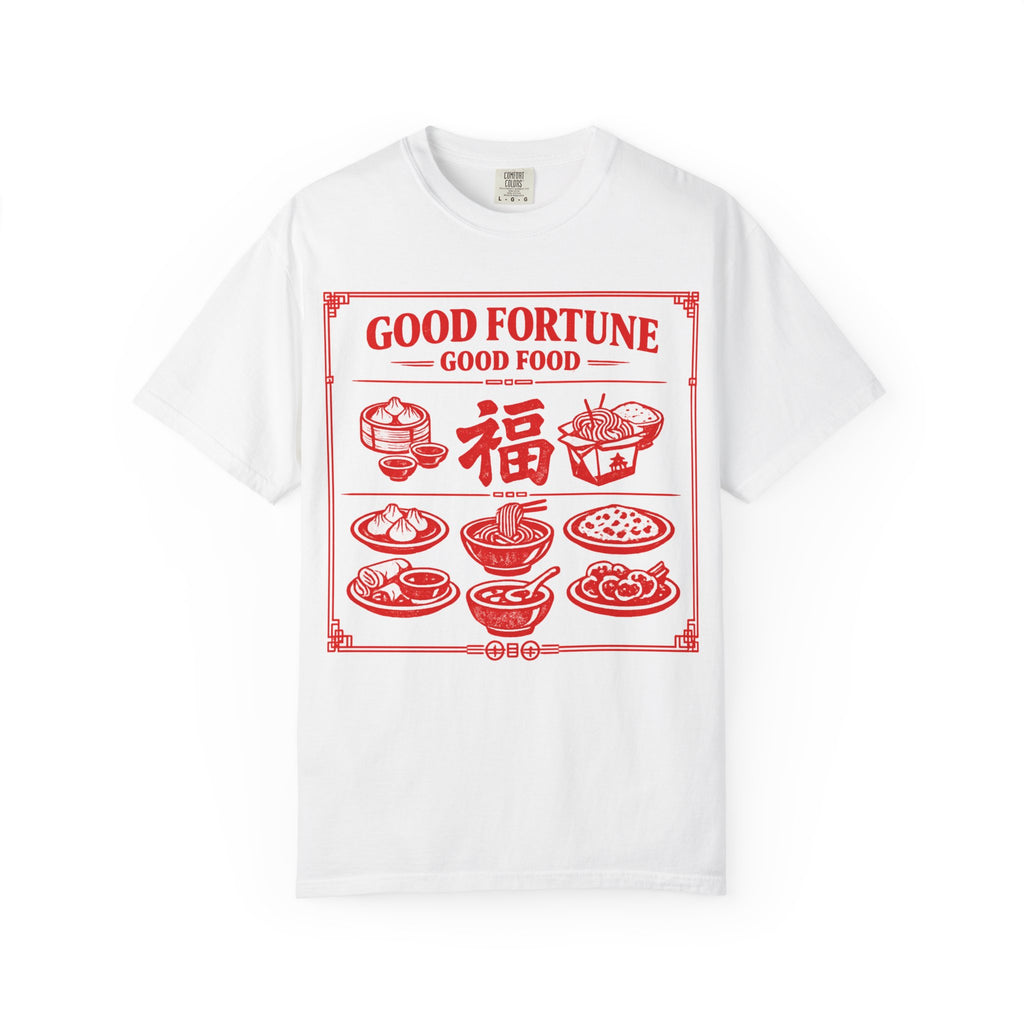 Summer Tee - Good Fortune Good Food 福