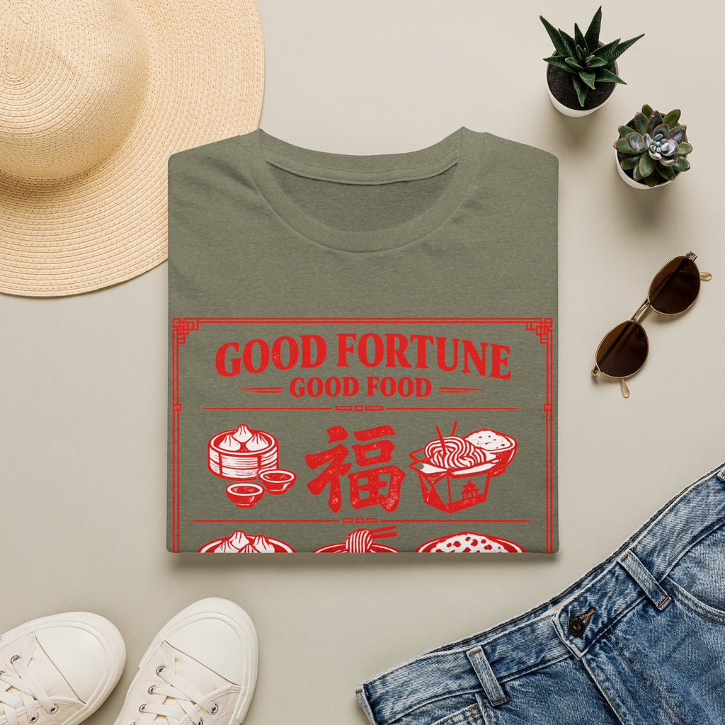 Summer Tee - Good Fortune Good Food 福