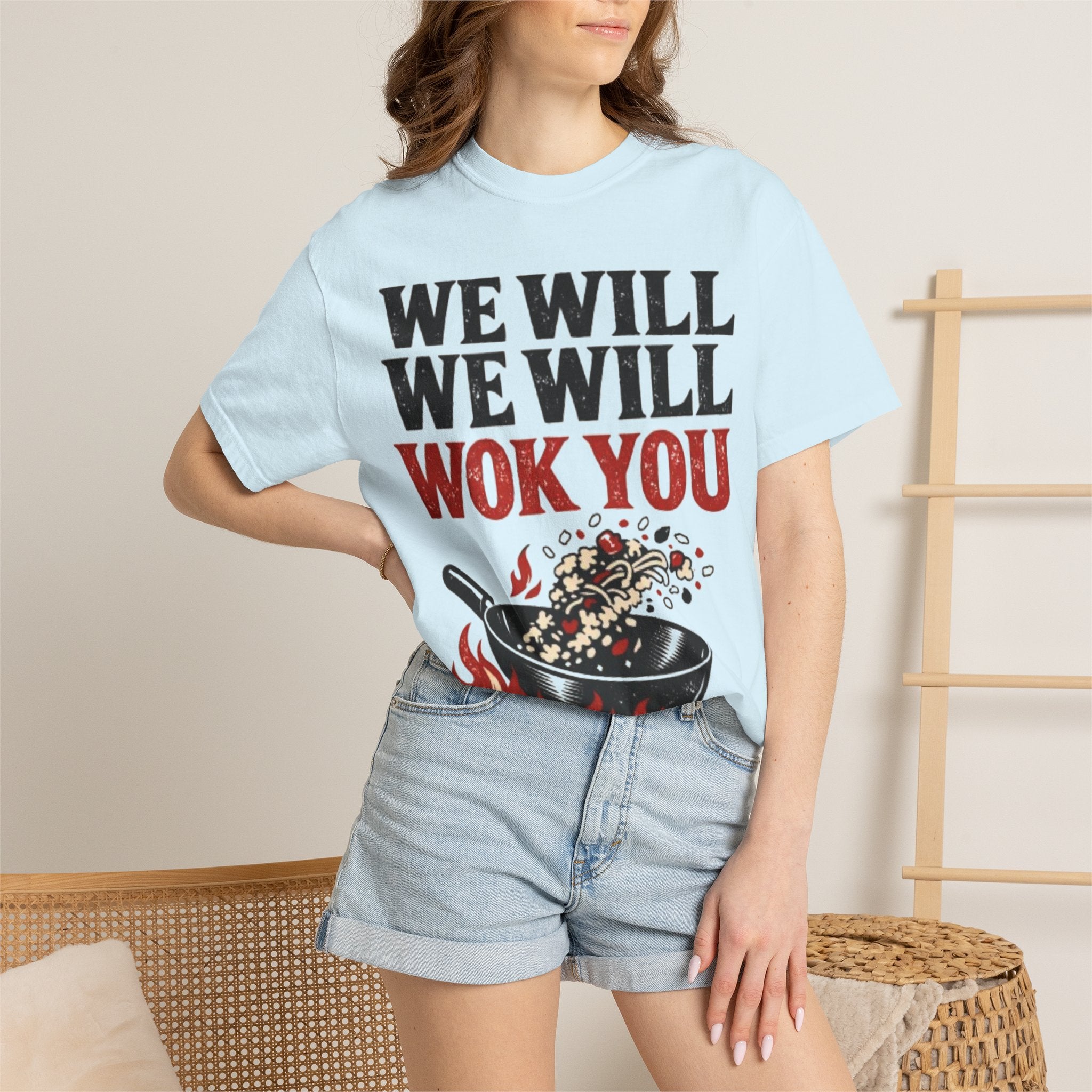 Graphic Tee — We Will We Will Wok You