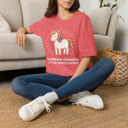Summer Tee — Sunshine Rainbow Little White Horse