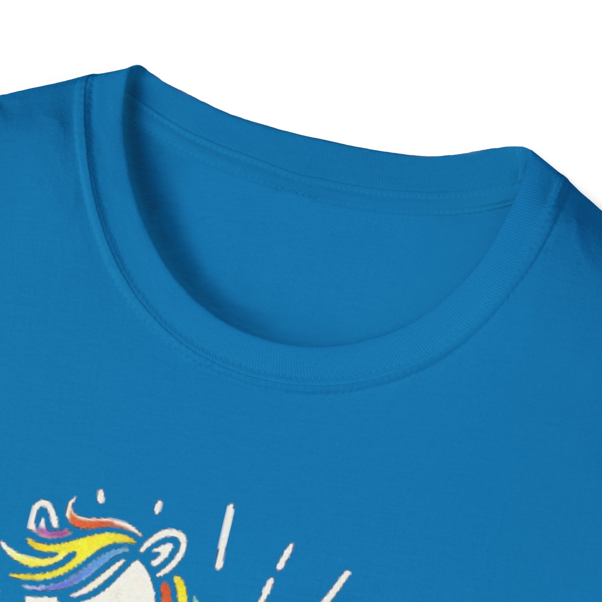 Summer Tee — Sunshine Rainbow Little White Horse