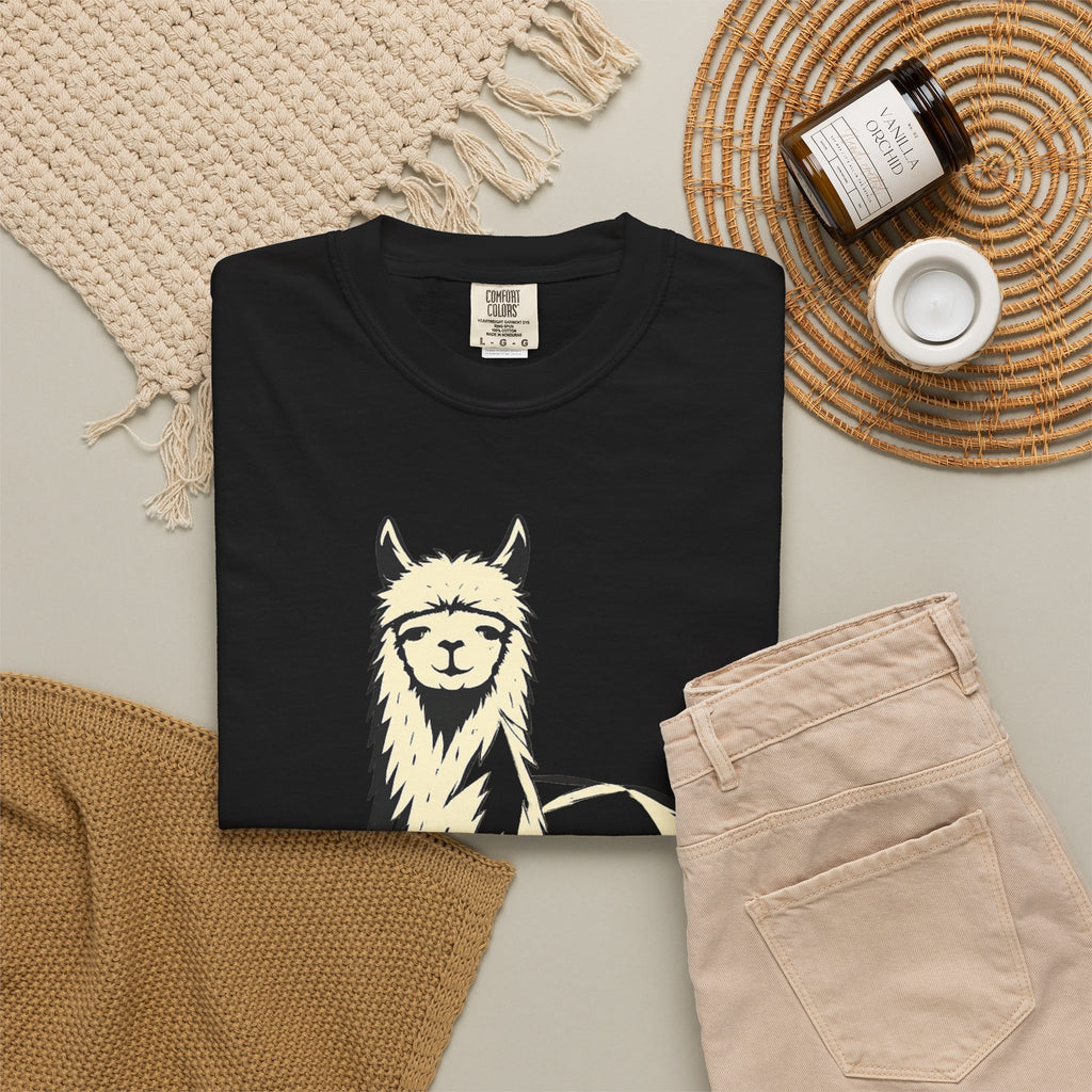 Graphic Tee — Alpaca 草泥马