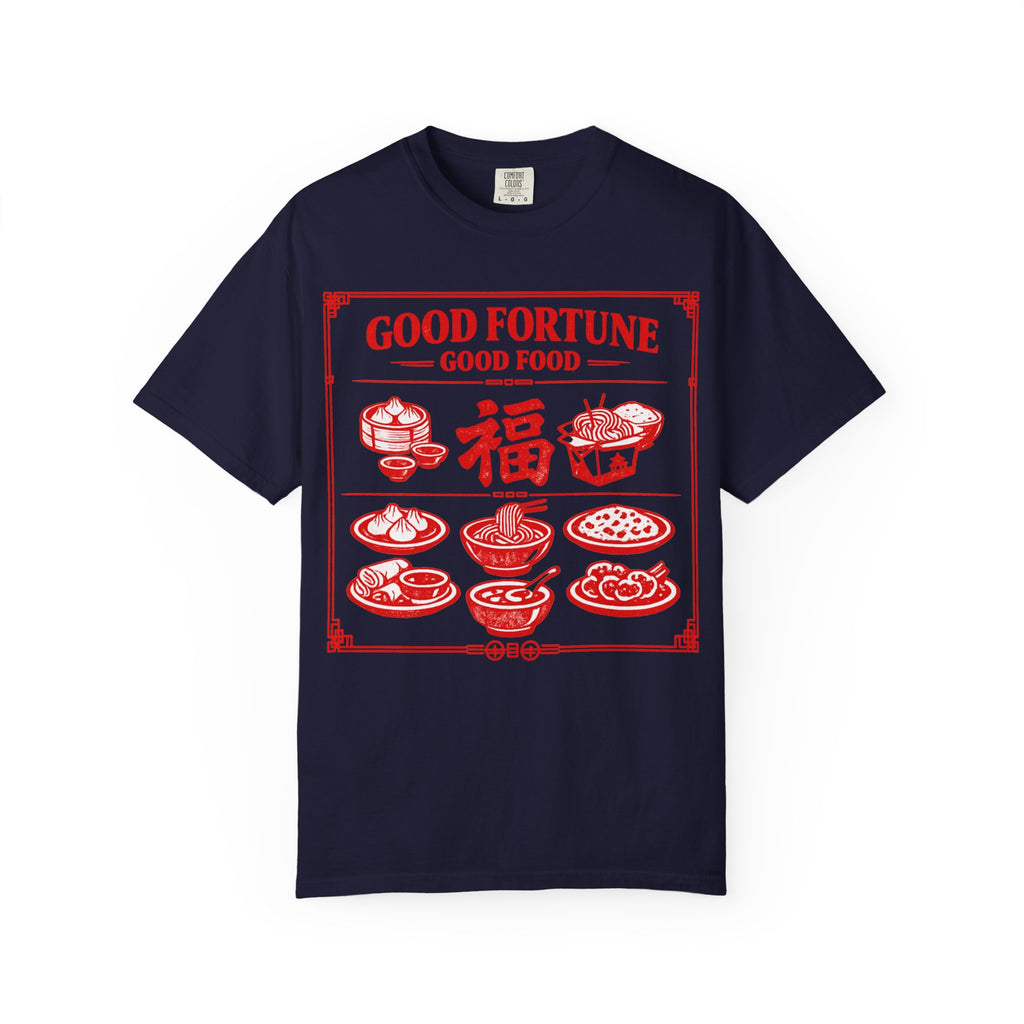 Summer Tee - Good Fortune Good Food 福
