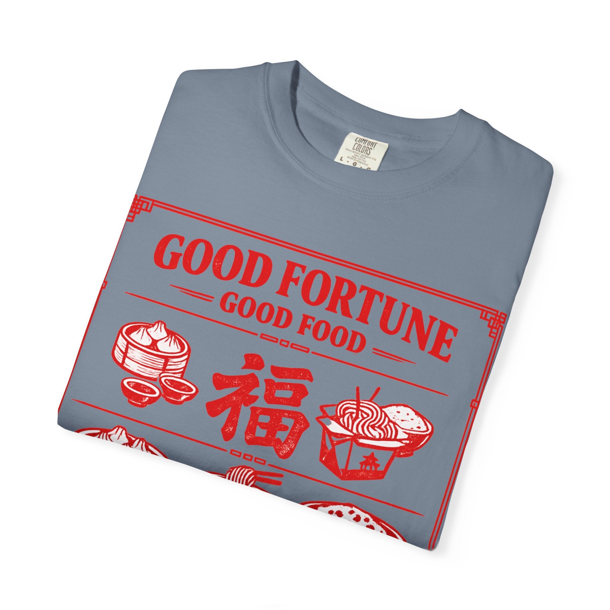 Summer Tee - Good Fortune Good Food 福
