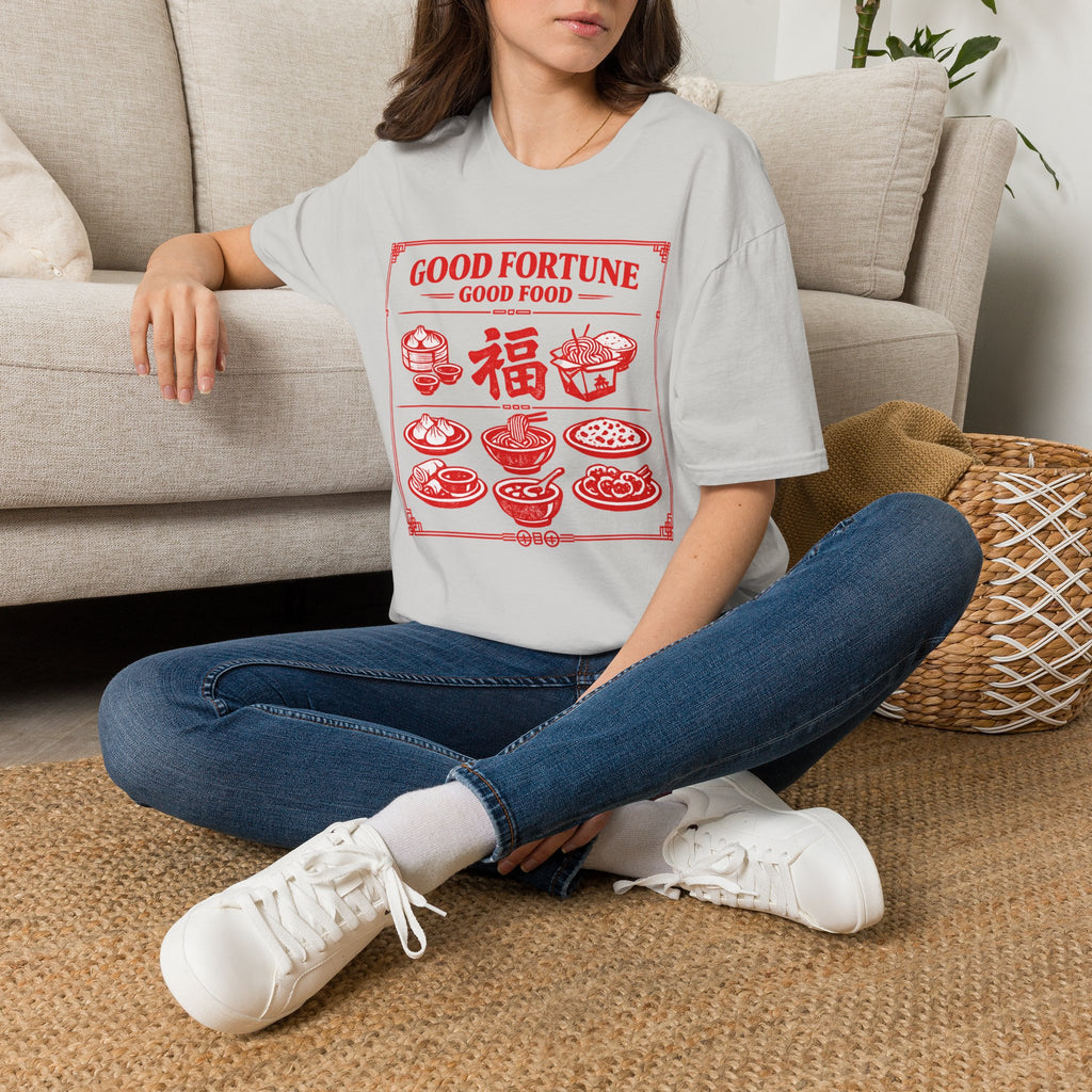 Summer Tee - Good Fortune Good Food 福