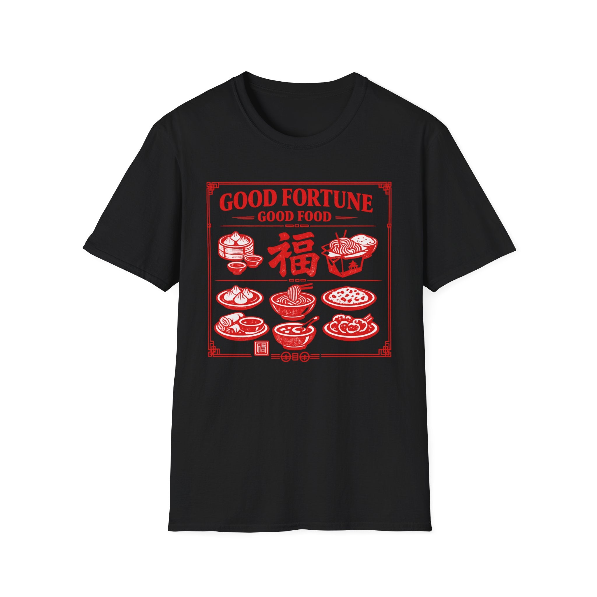 Good Fortune Good Food 福 T Shirt