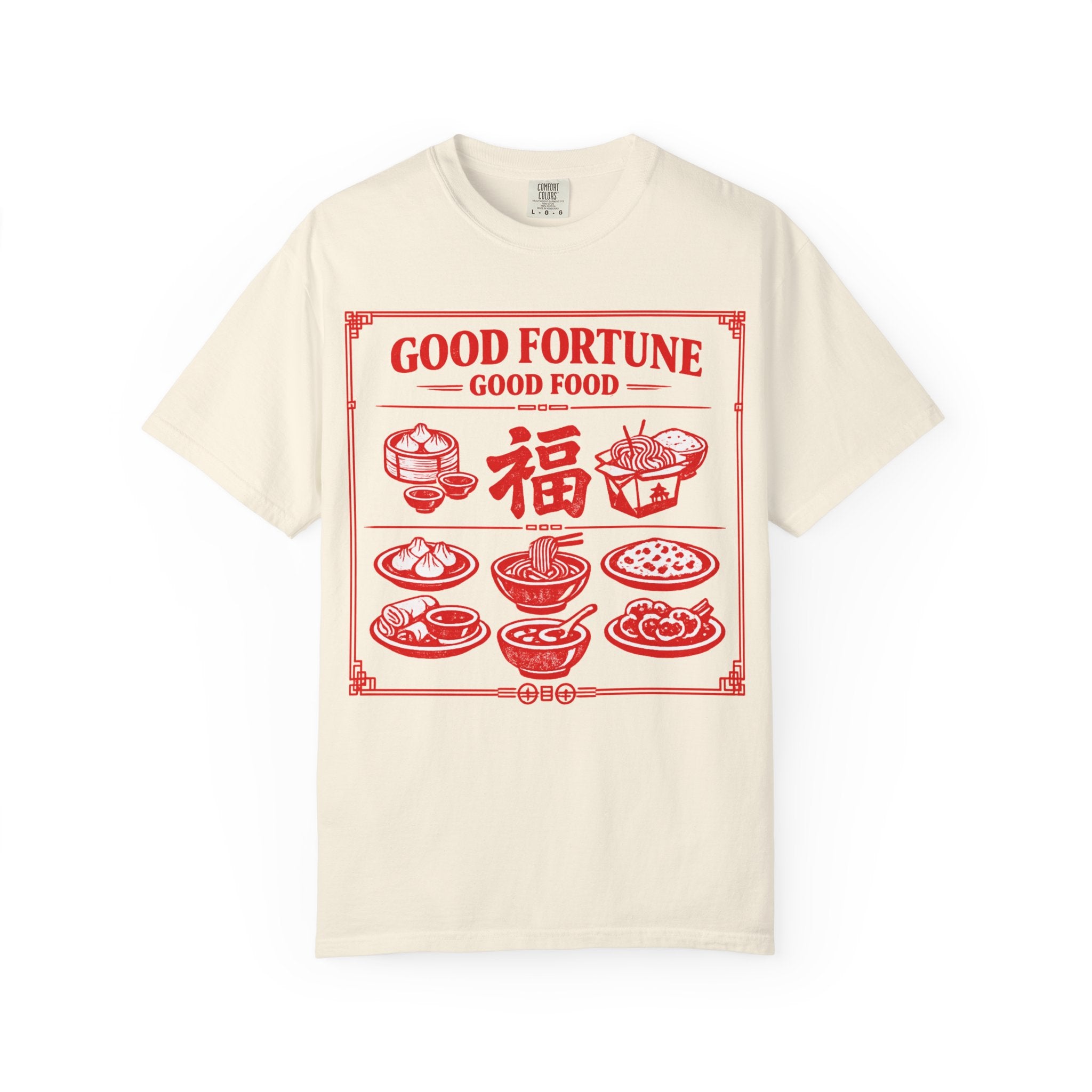 Summer Tee - Good Fortune Good Food 福