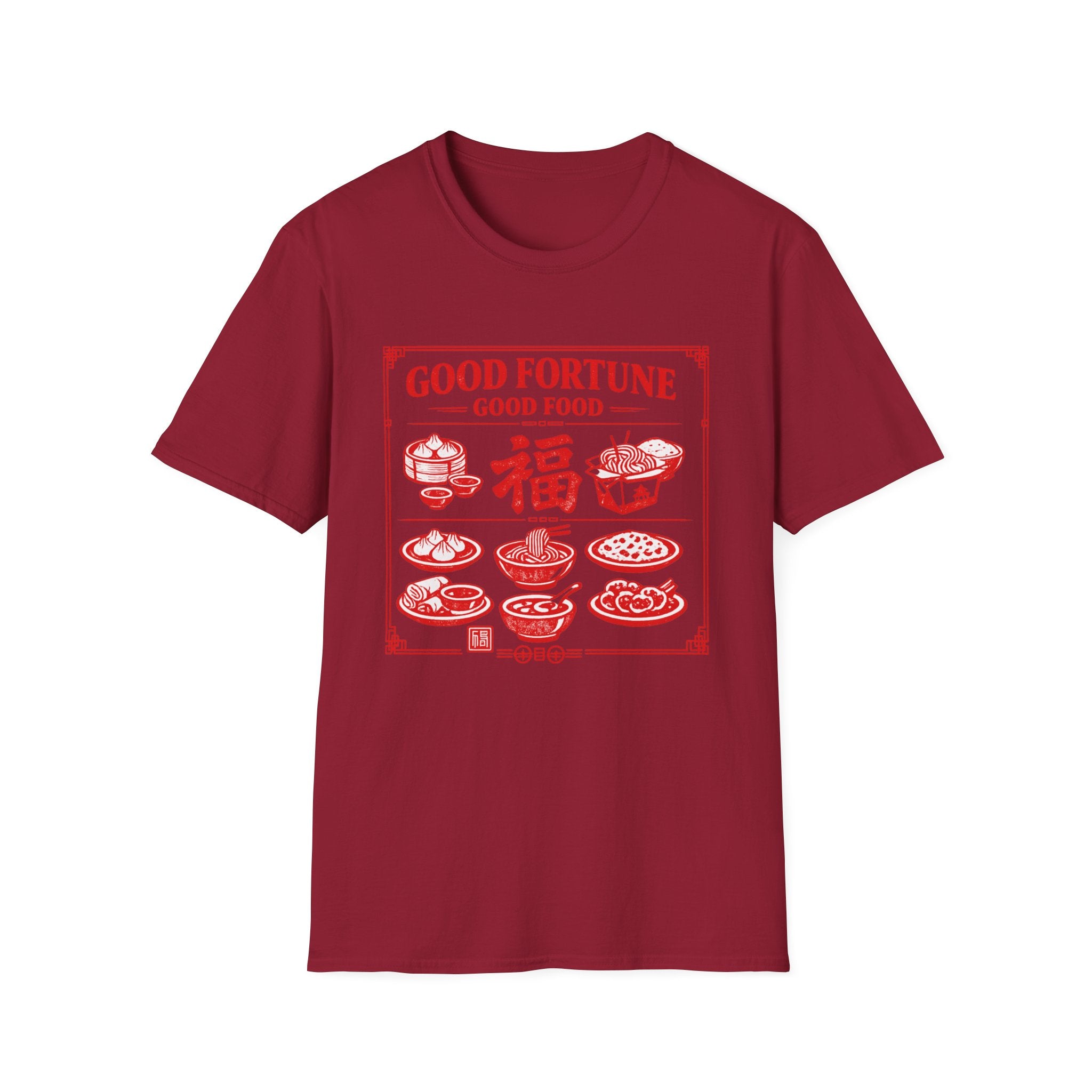 Good Fortune Good Food 福 T Shirt