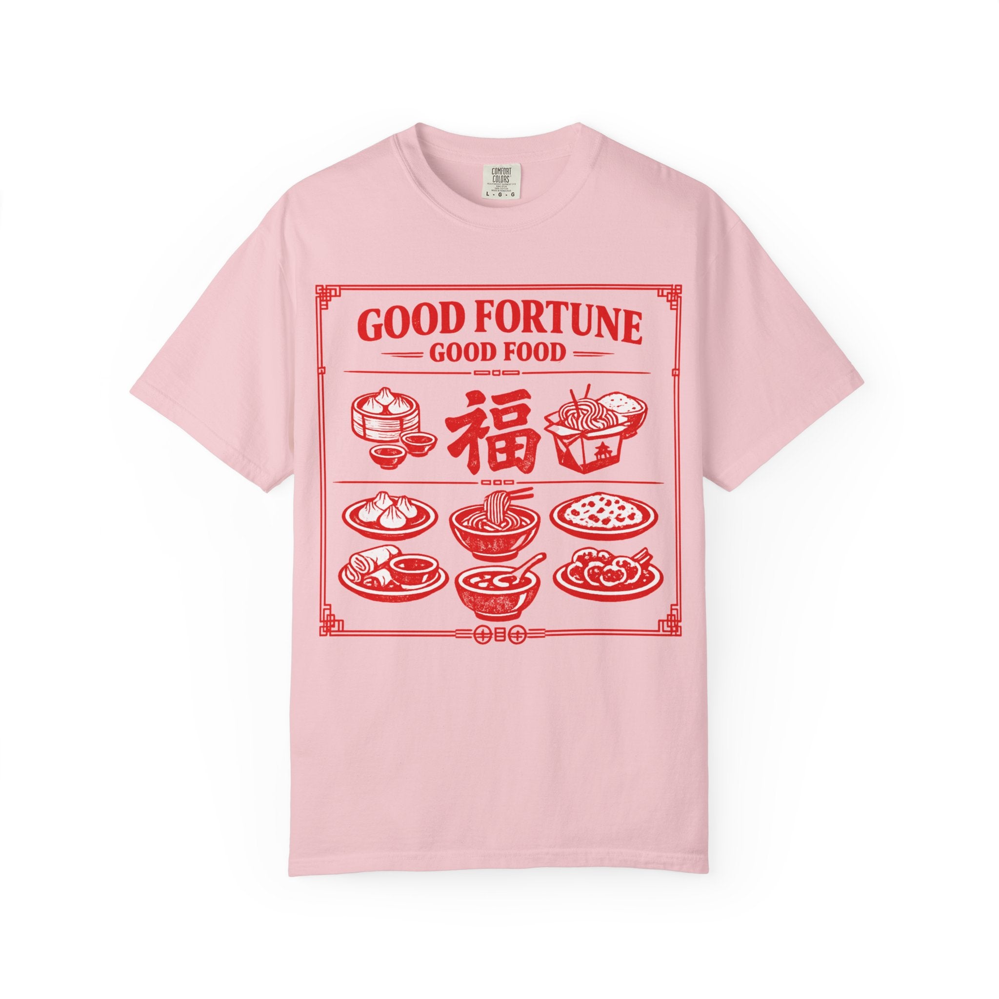 Summer Tee - Good Fortune Good Food 福