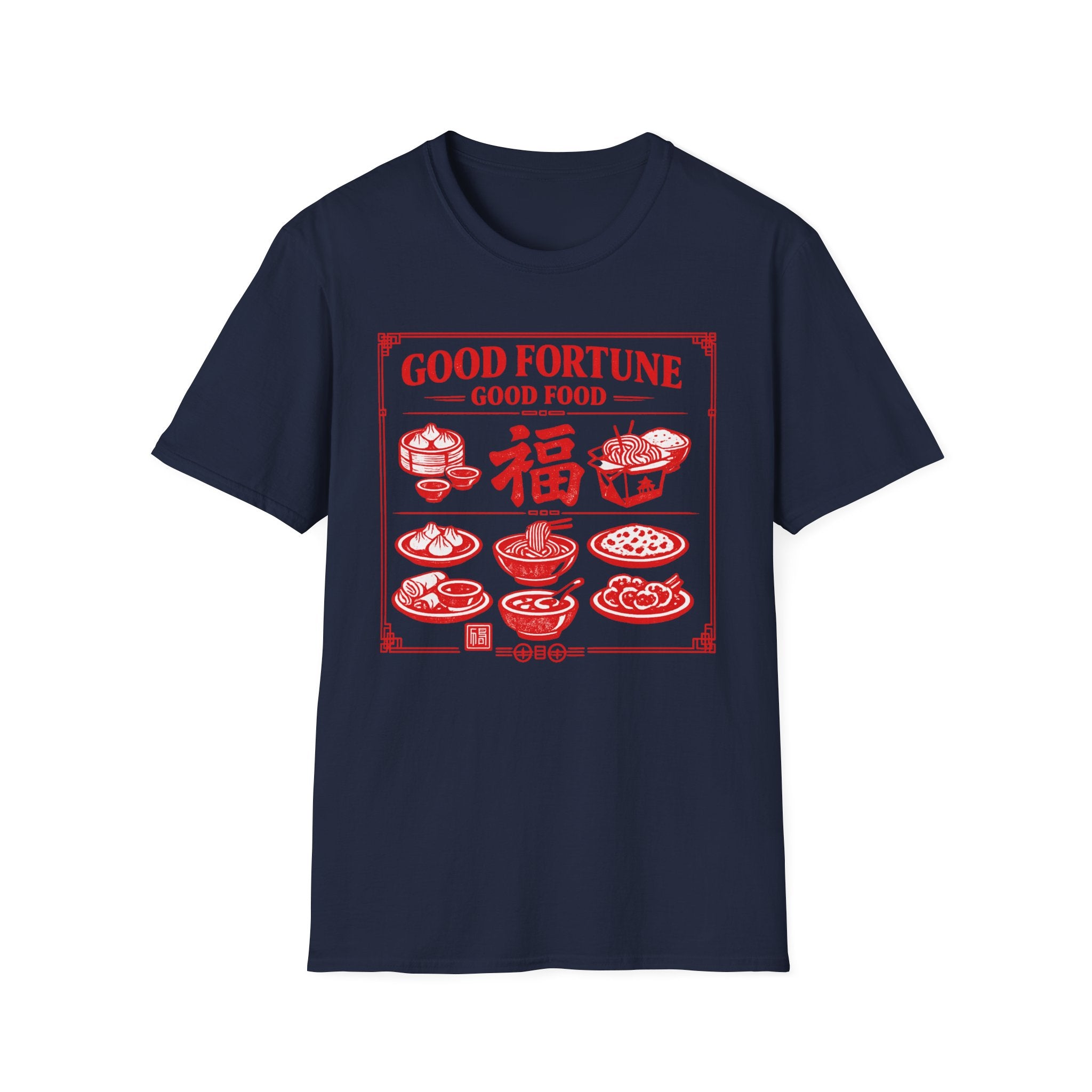Good Fortune Good Food 福 T Shirt