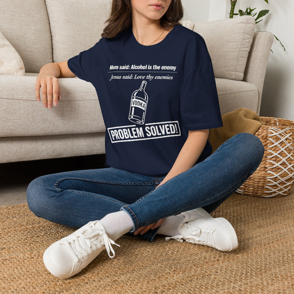 Summer Tee — Alcohol is the Enemy, Love thy Enemy
